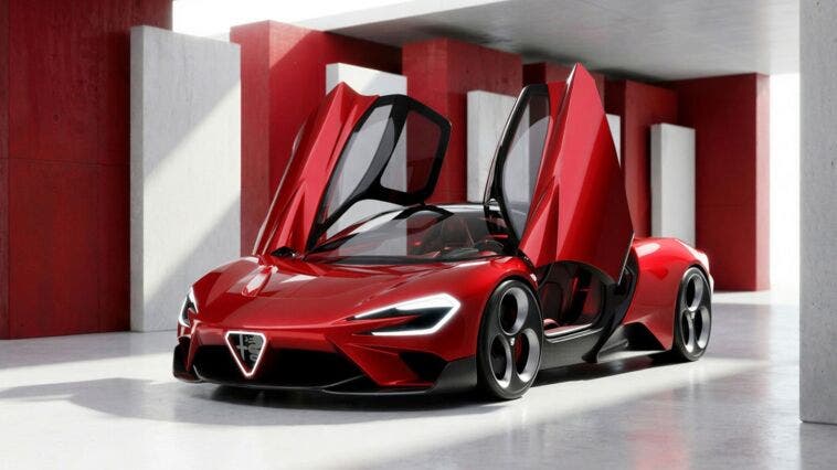 Alfa Romeo Fortunata render