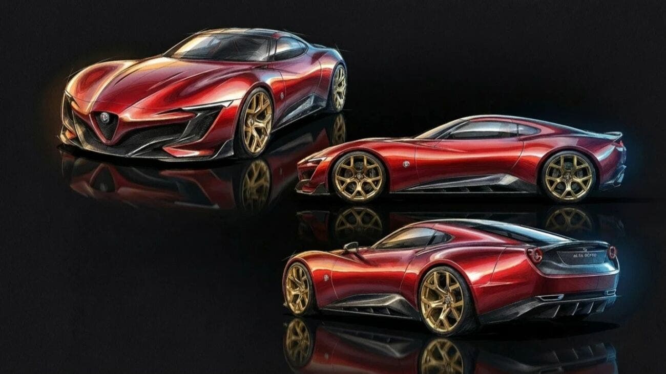 Alfa Romeo Giulietta render