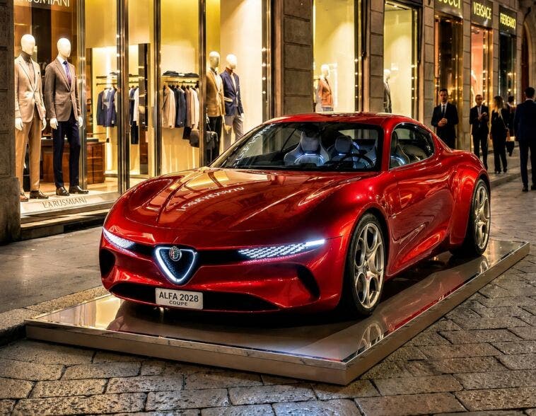 Concept Alfa Romeo coupé