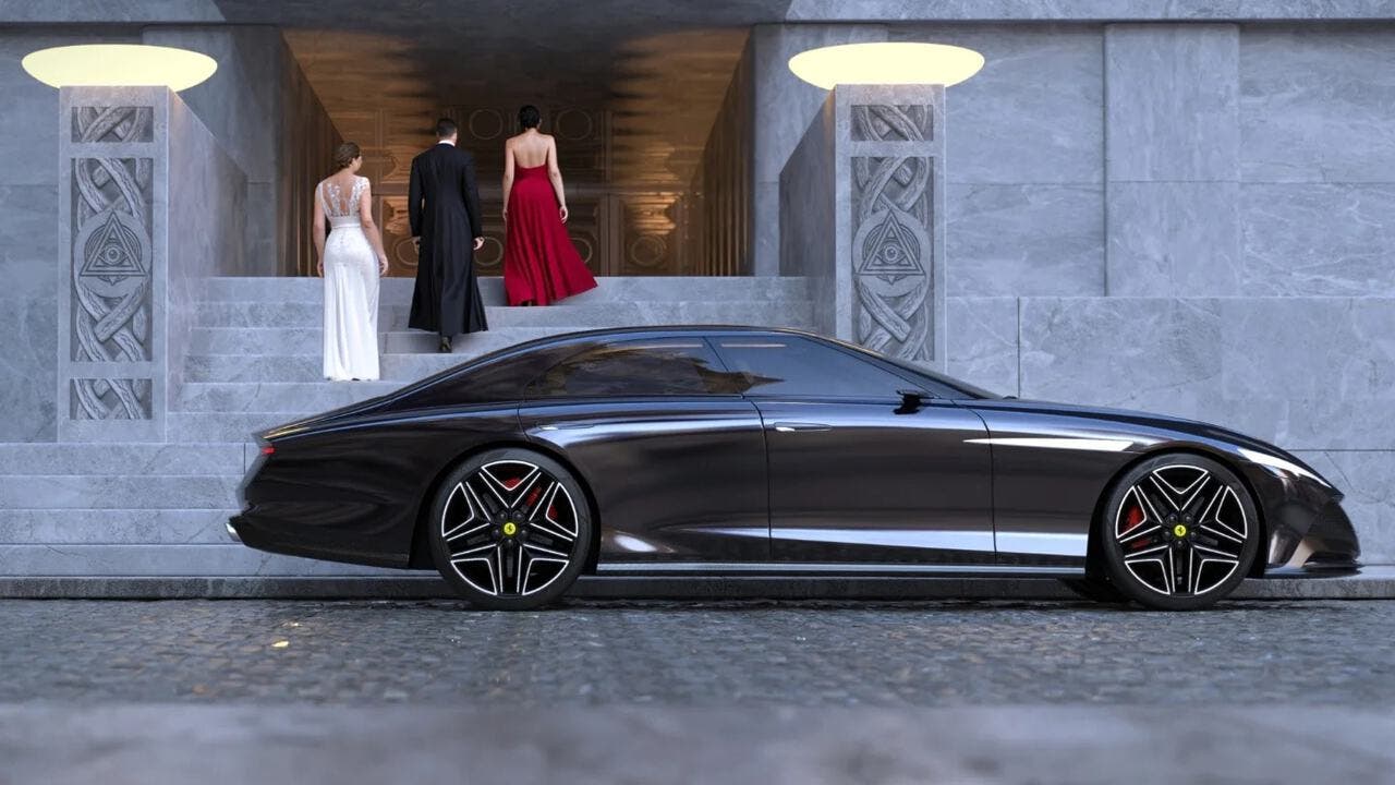 Ferrari Fioritura EV Sedan