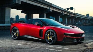 Ferrari Luce versione con DNA Maranello render