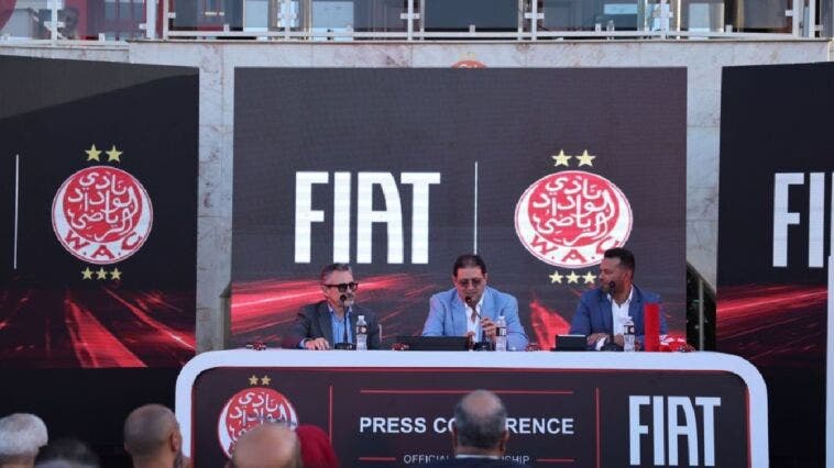FIAT Marocco annuncia la firma di un accordo di partnership con il Wydad Athletic Club