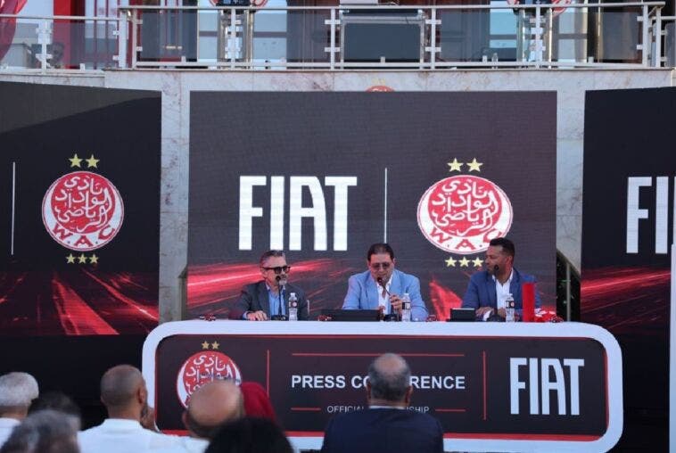 FIAT Marocco annuncia la firma di un accordo di partnership con il Wydad Athletic Club