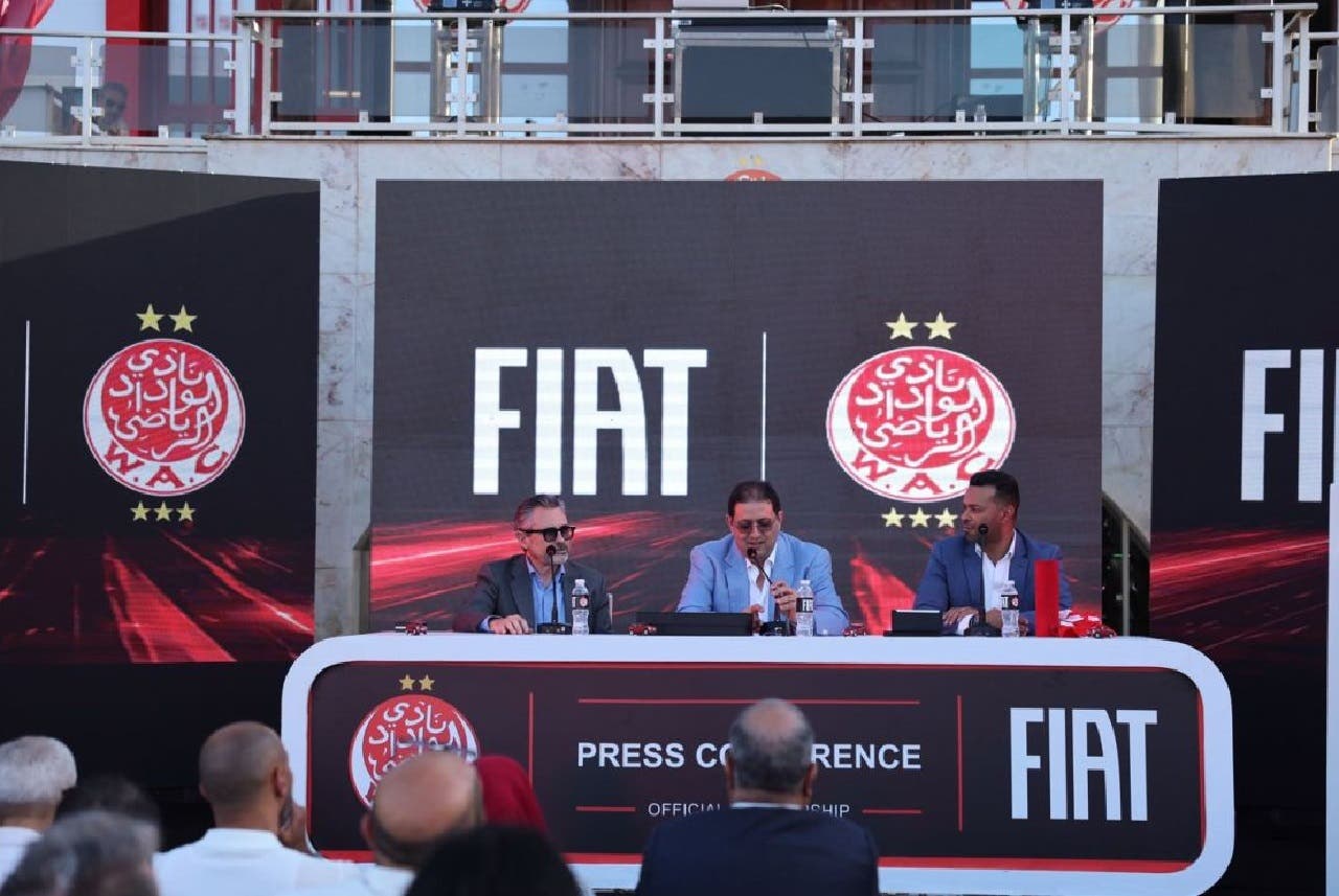 FIAT Marocco annuncia la firma di un accordo di partnership con il Wydad Athletic Club