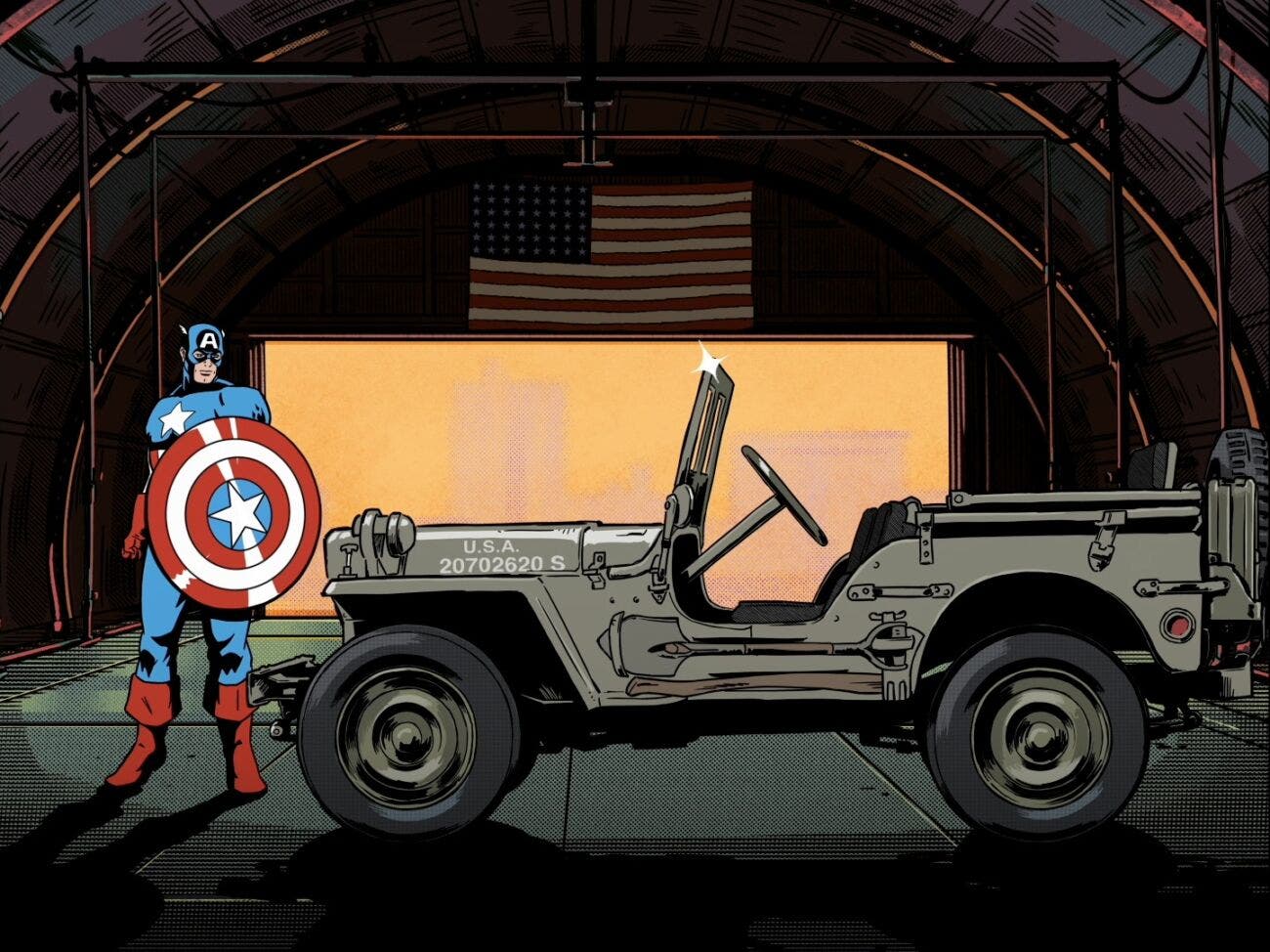 Jeep e Marvel