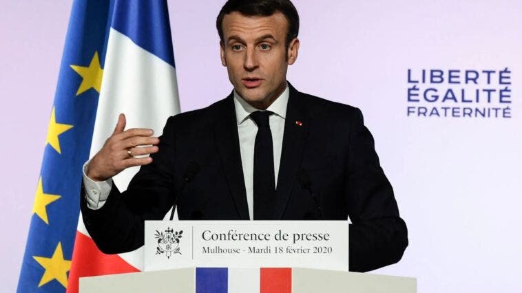 Il Presidente Francese Macron