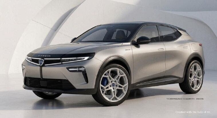 Nuova Lancia Delta Crossover render di Tommaso Ciampi