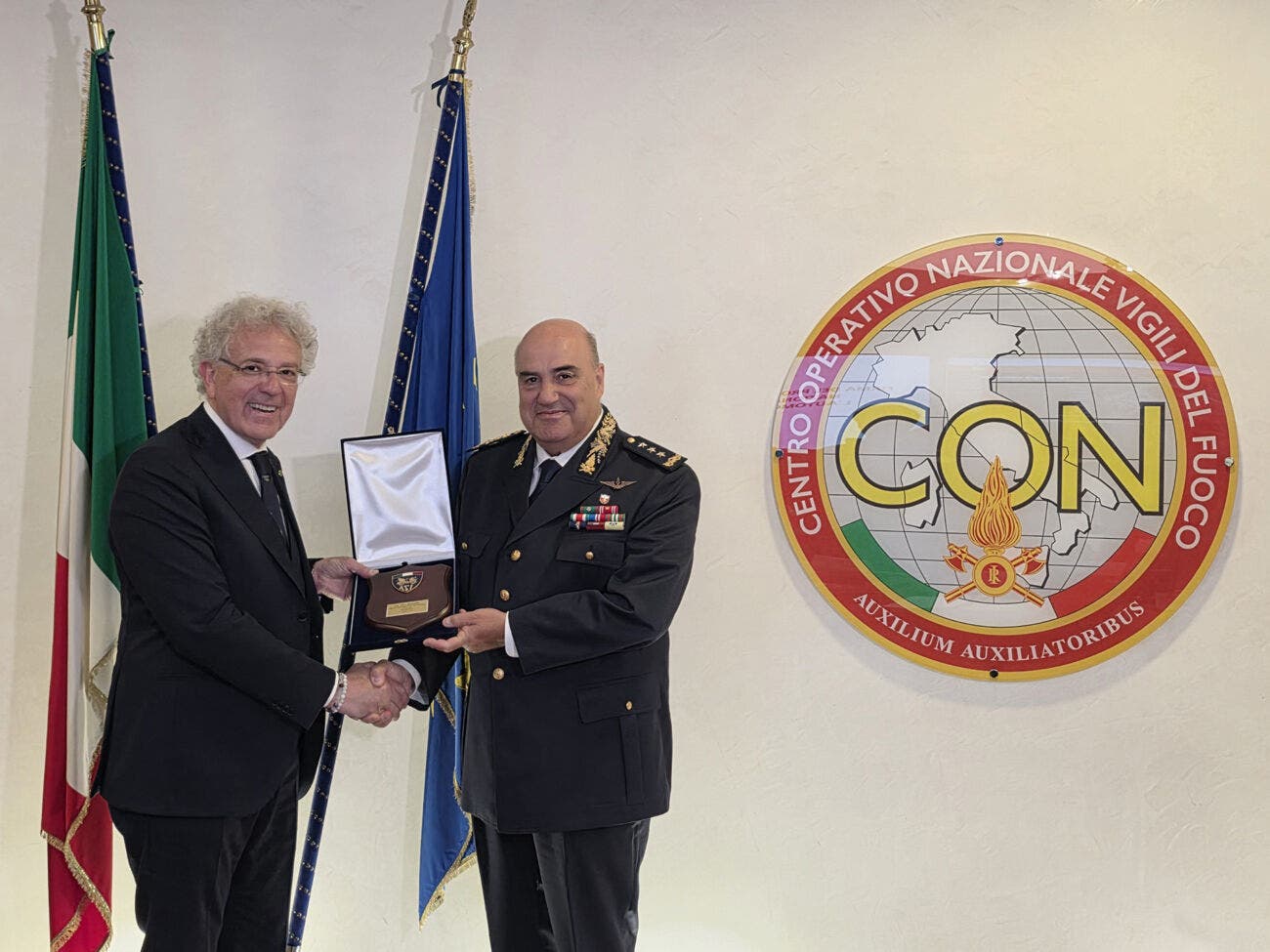 ASI e Vigili del Fuoco
