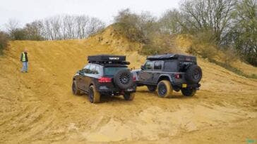 Jeep sfida off road