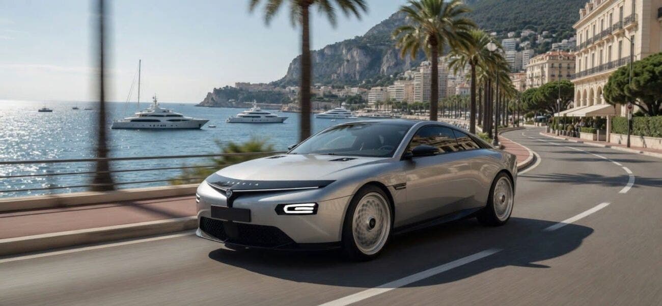 lancia gamma render