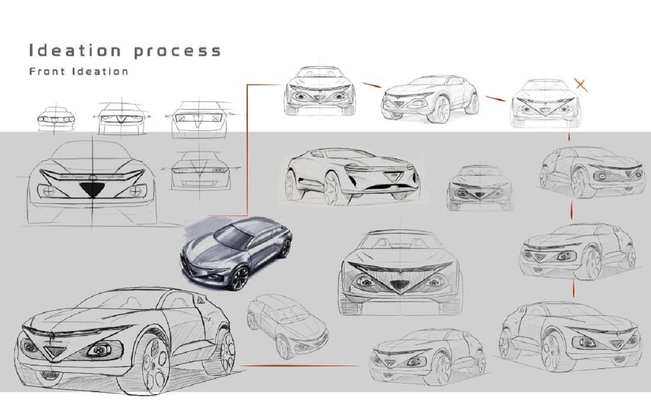 Alfa Romeo Rivelle render