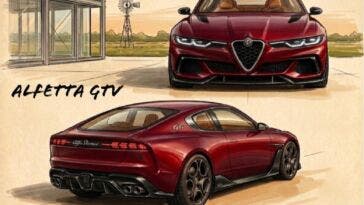 Alfetta GTV concept copertina