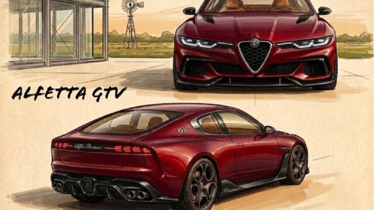 Alfetta GTV concept copertina