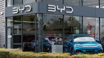 BYD showroom