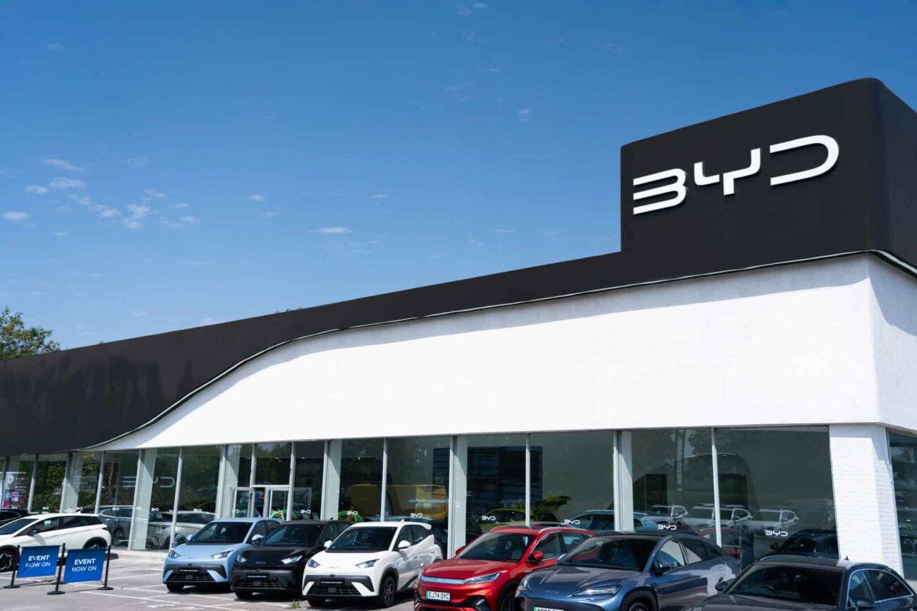 BYD showroom 