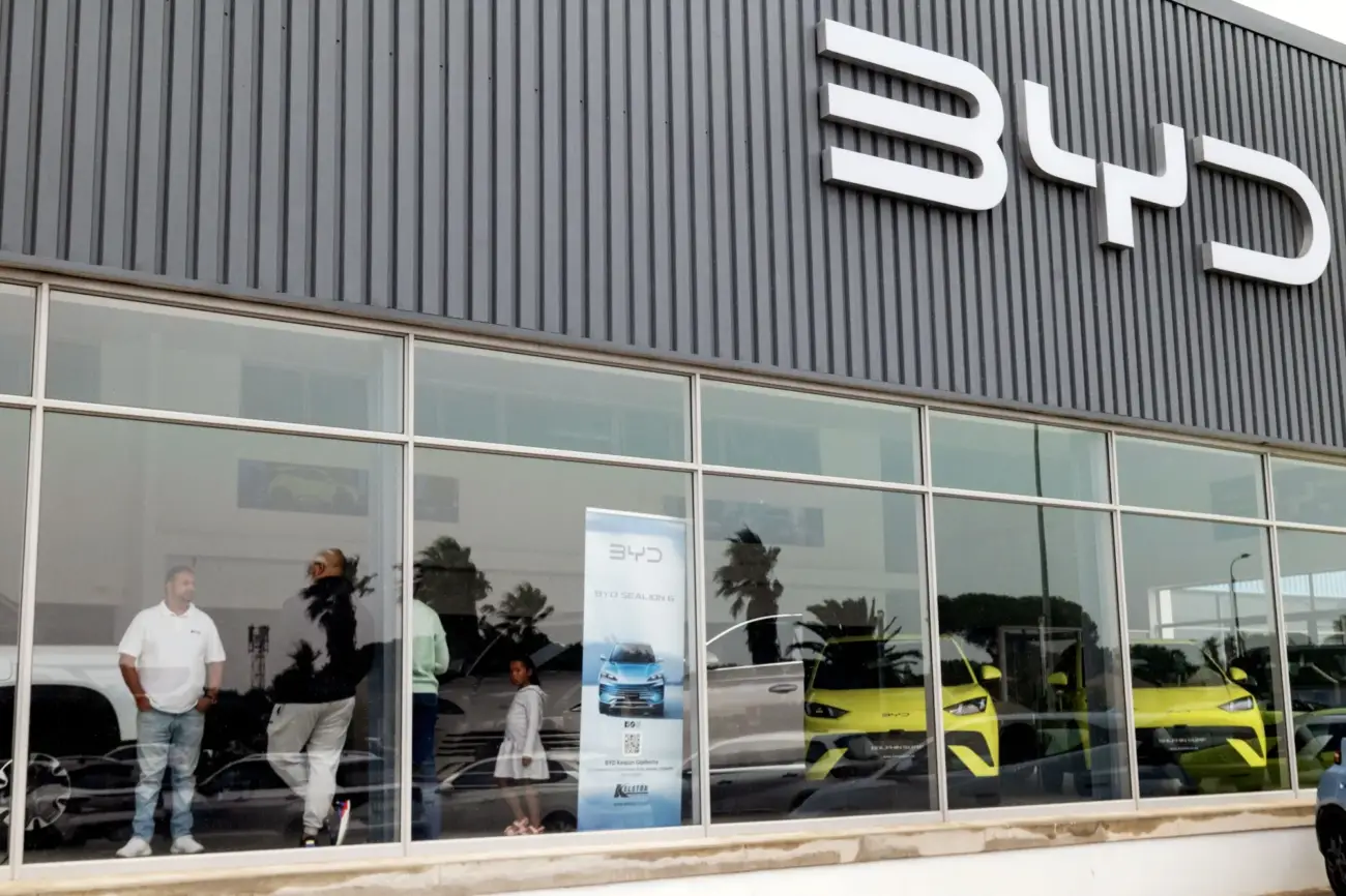 BYD showroom 