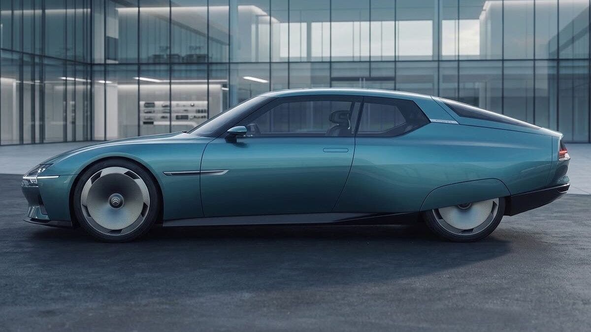 Citroën SM rendering