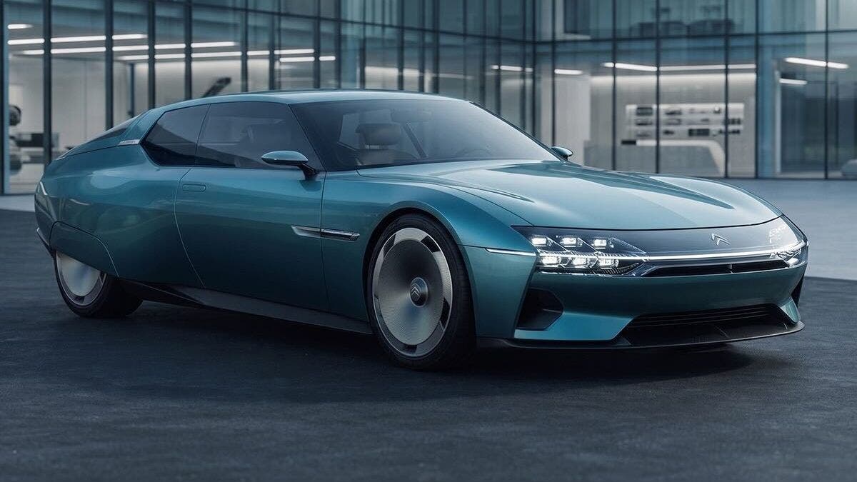 Citroën SM rendering