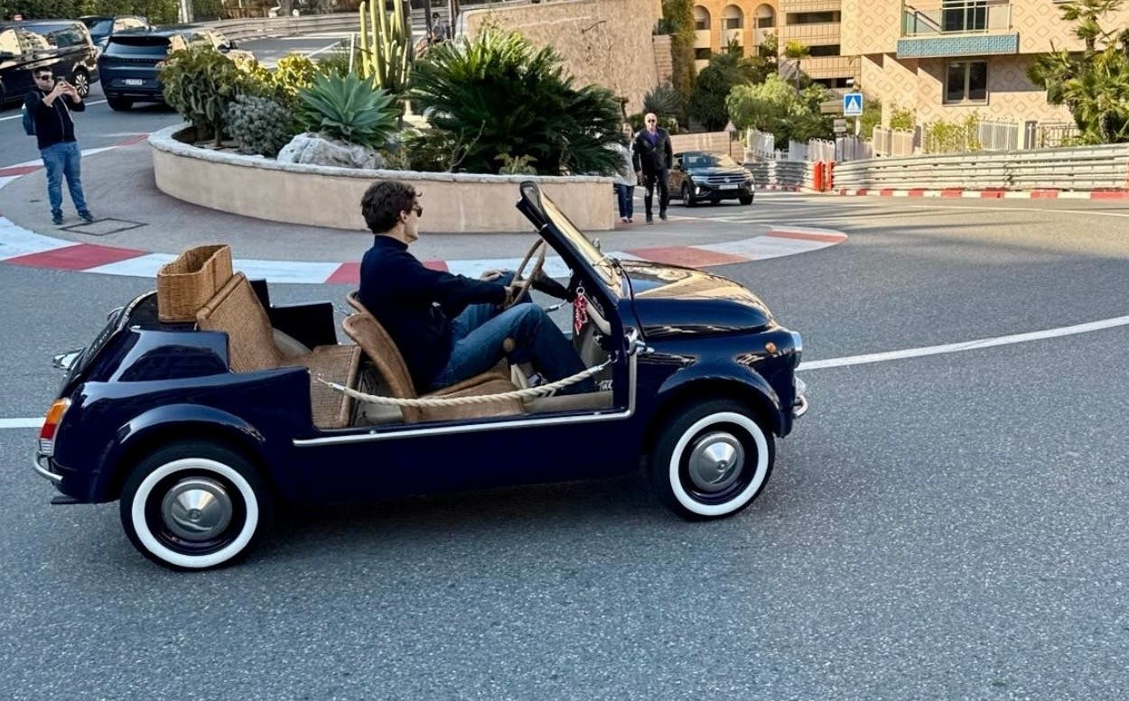 Fiat 500 e George Russell