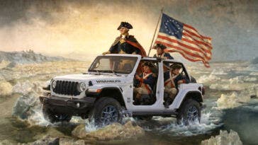 Jeep Wrangler e George Washington