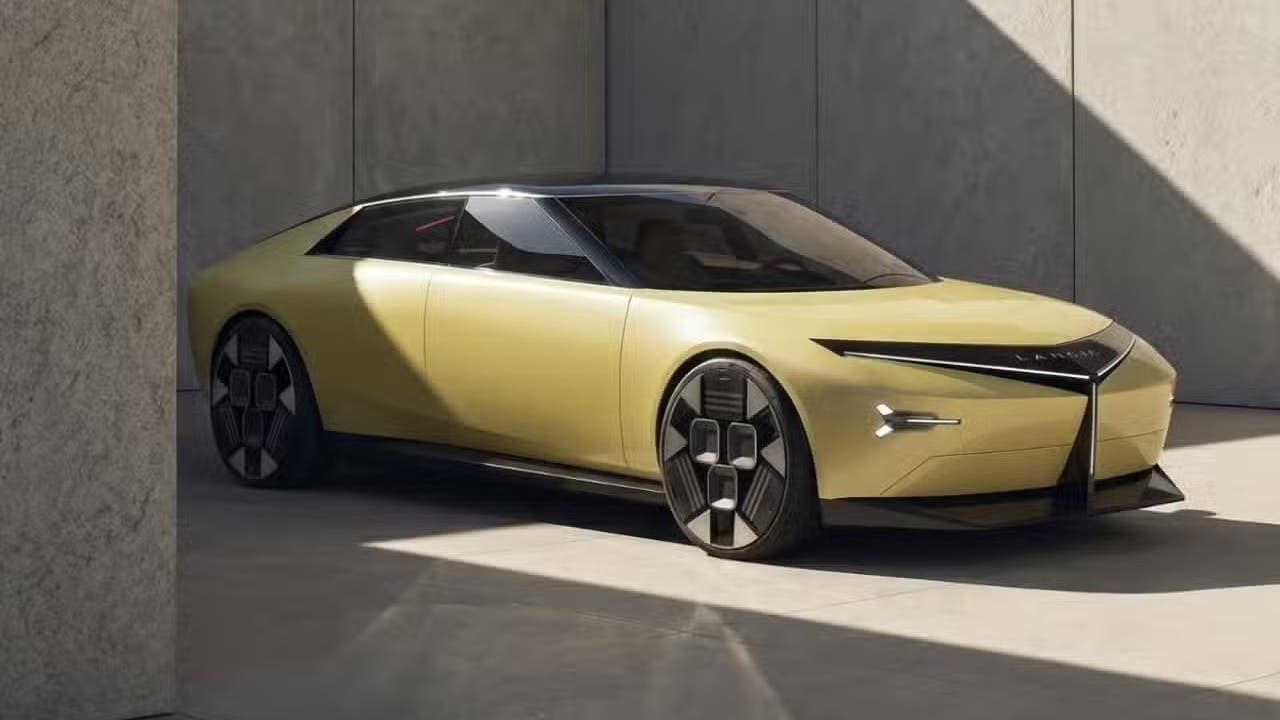 Lancia Gamma berlina render