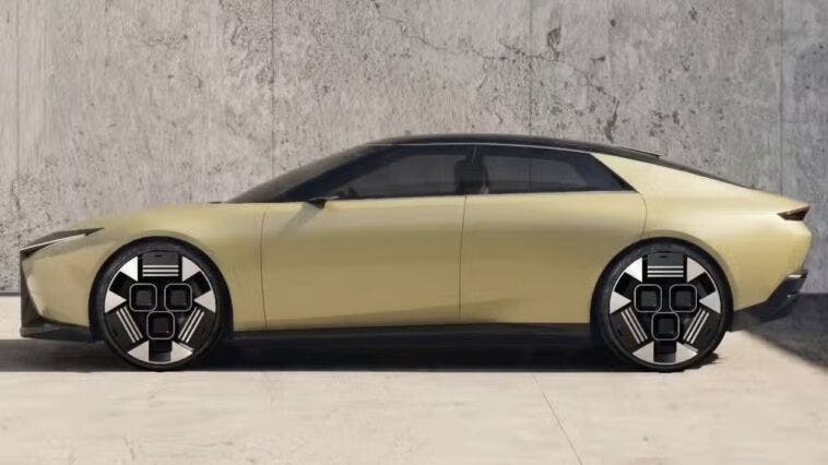 Lancia Gamma berlina render