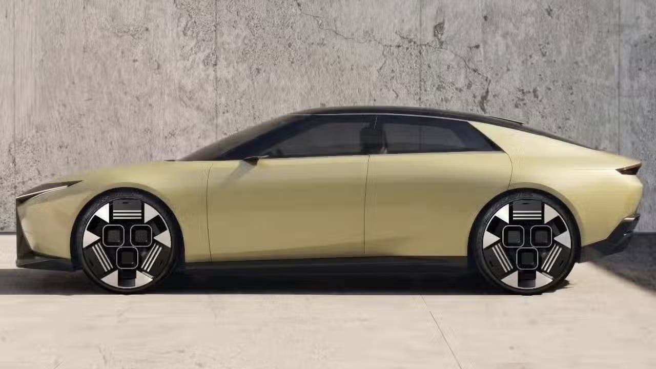 Lancia Gamma berlina render