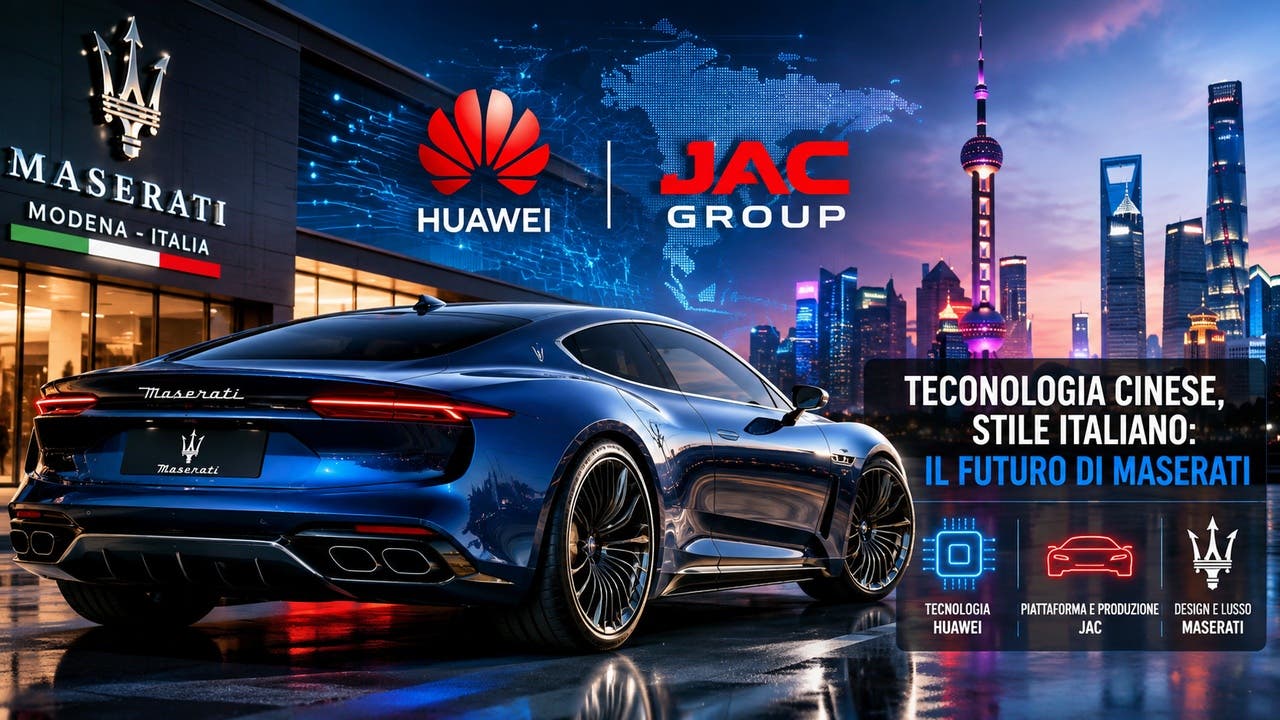 Maserati - Huawei - JAC