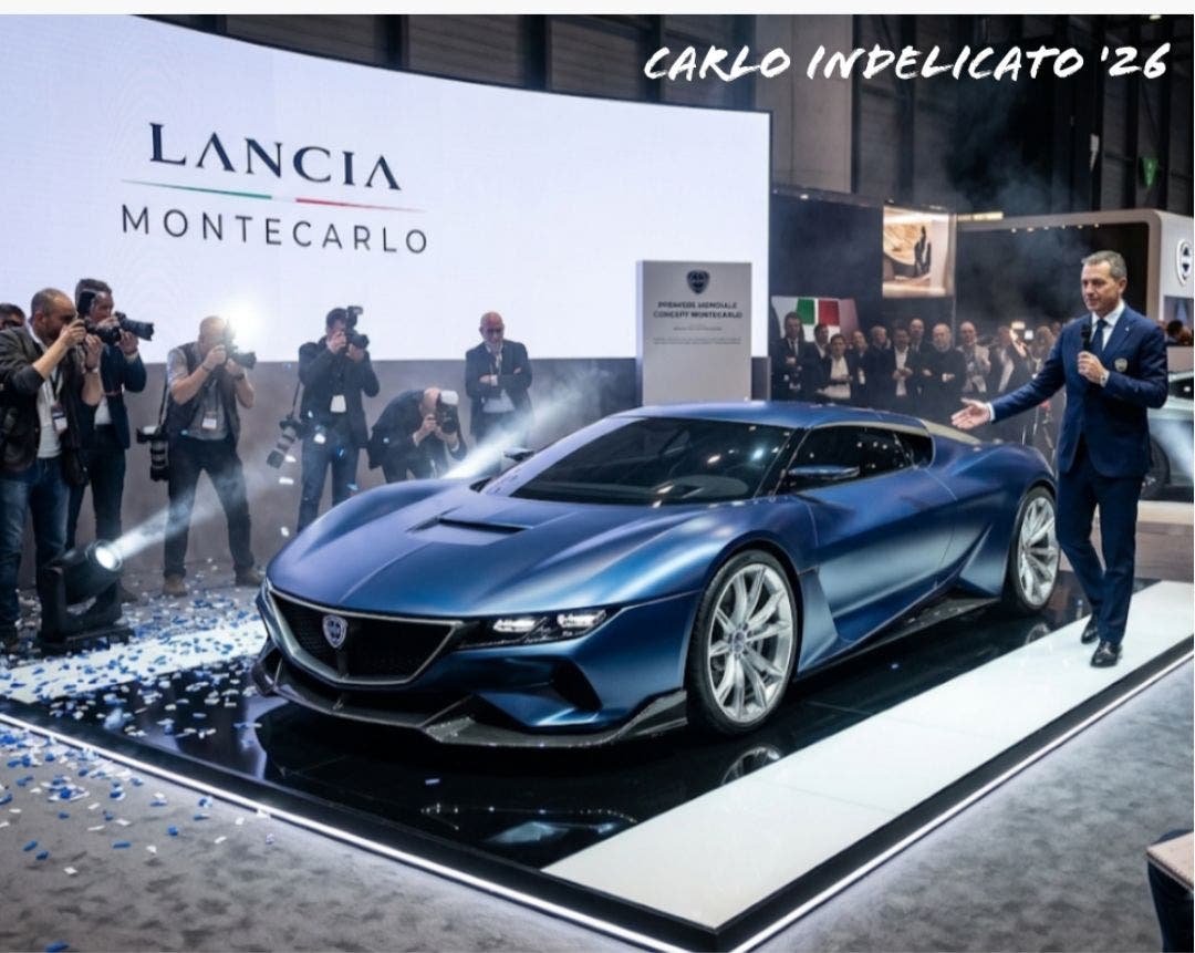 Nuova Lancia coupé Montecarlo 1