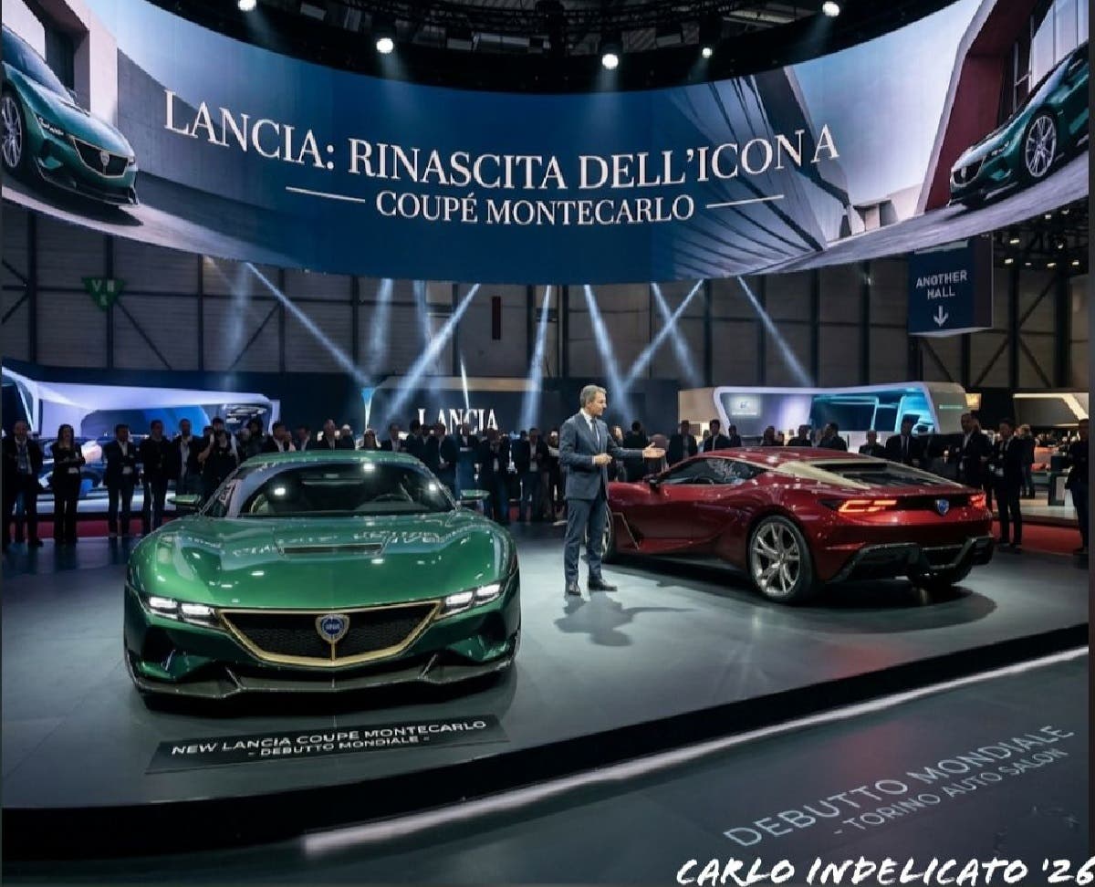 Nuova Lancia coupé Montecarlo 