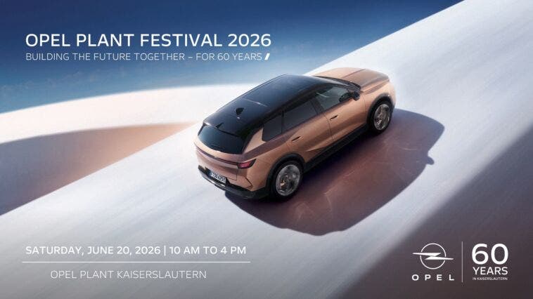 Opel festeggia 60 anni dello stabilimento di Kaiserslautern