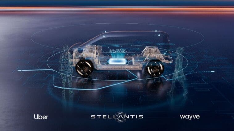 Stellantis Wayve Uber
