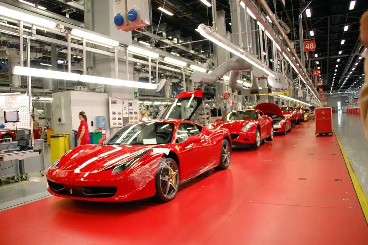 Ferrari fabbrica