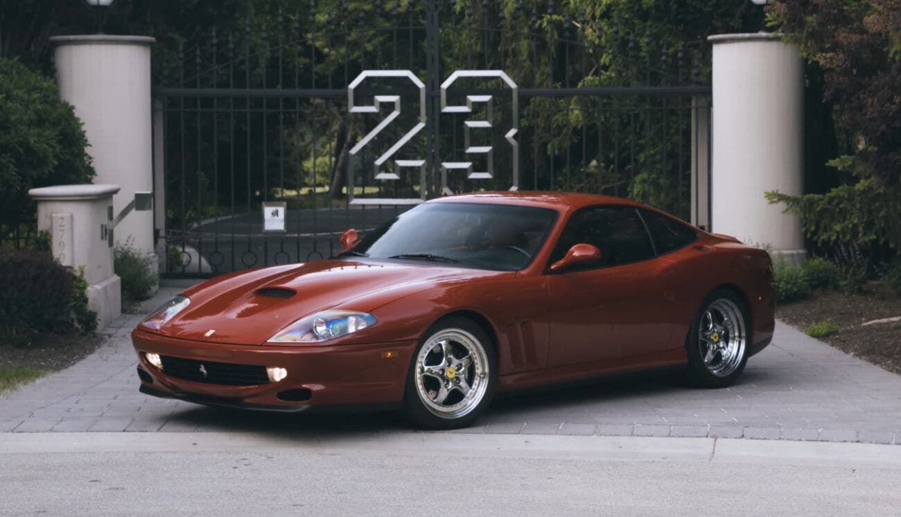 ferrari 550 Maranello - michael jordan