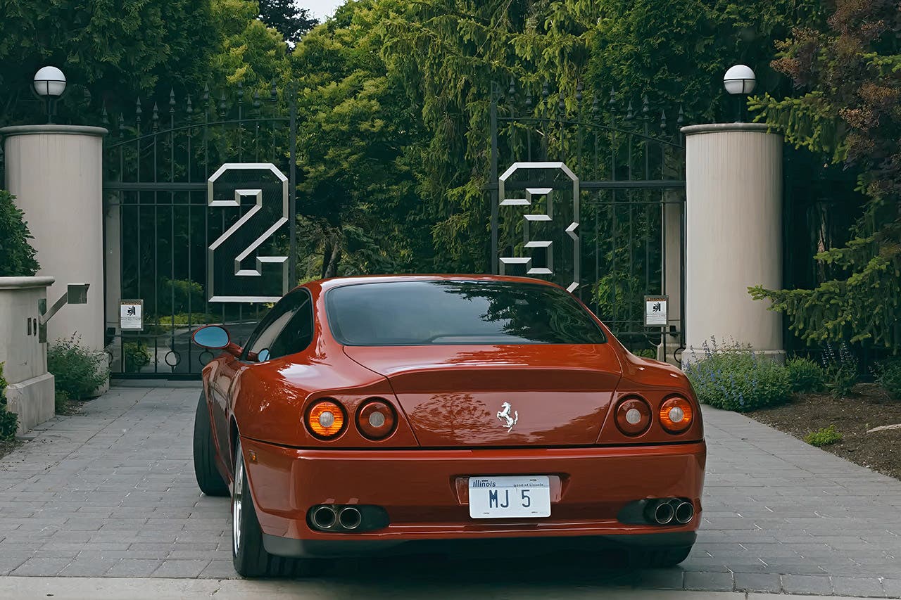 ferrari 550 Maranello - michael jordan