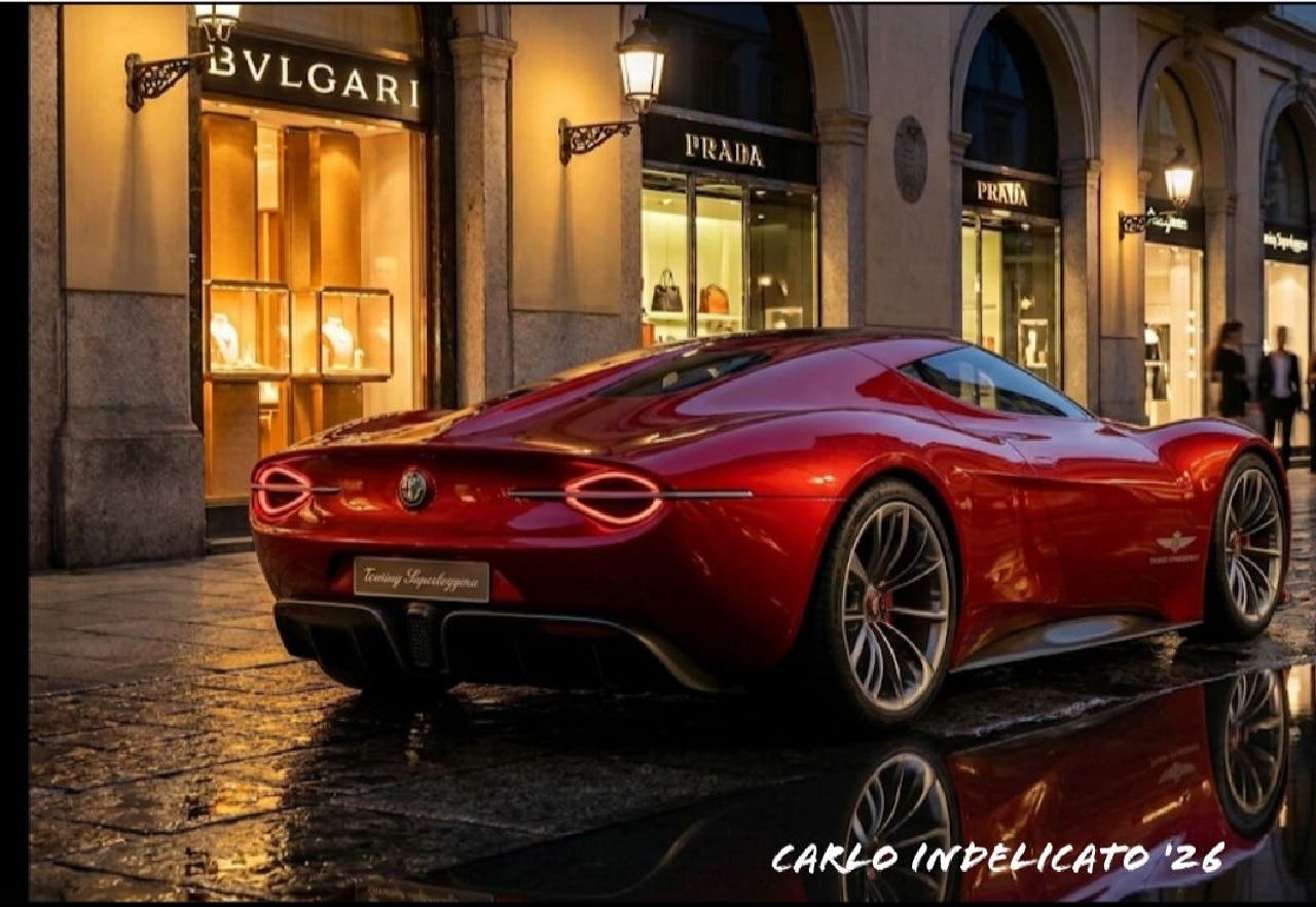 nuova Alfa Romeo 8C Touring