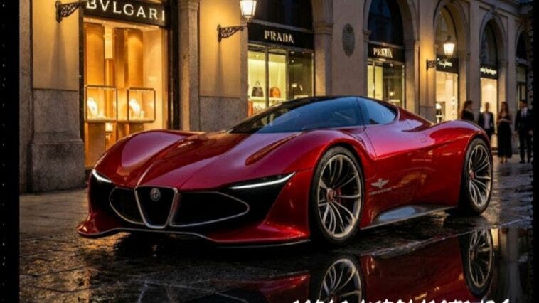 nuova Alfa Romeo 8C Touring