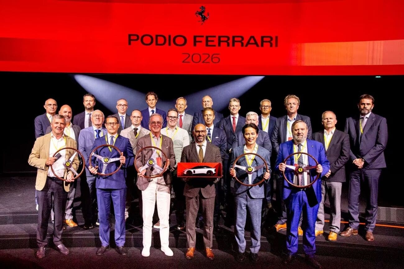 Podio Ferrari 2026