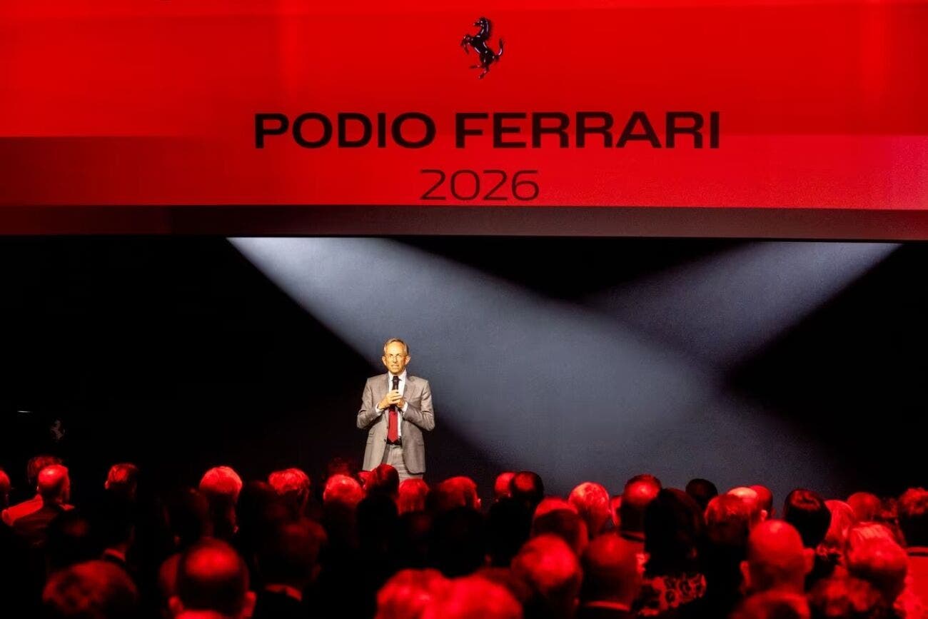 Podio Ferrari 2026