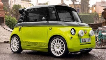 Abarth Topolino - render