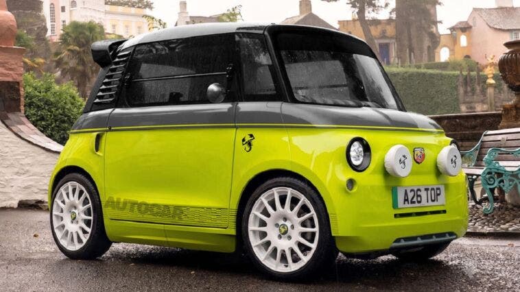 Abarth Topolino - render