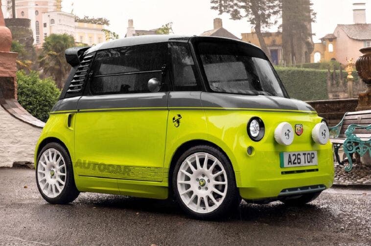 Abarth Topolino - render