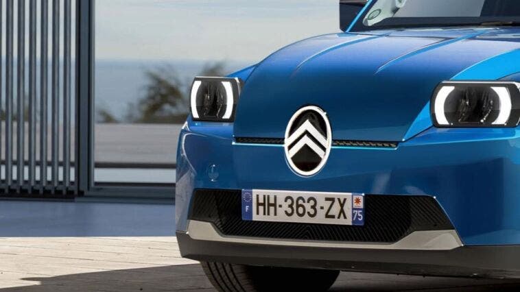 Citroën 2CV render