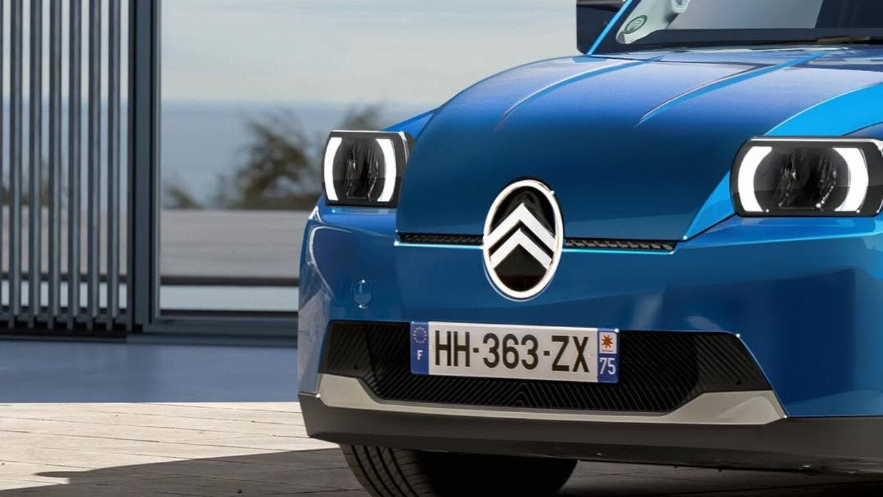 Citroën 2CV render