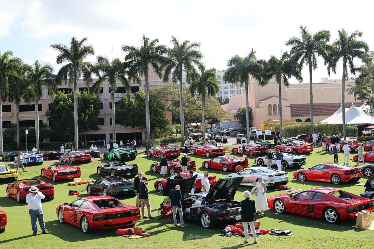 Palm Beach Cavallino Classic Ferrari al The Boca Raton