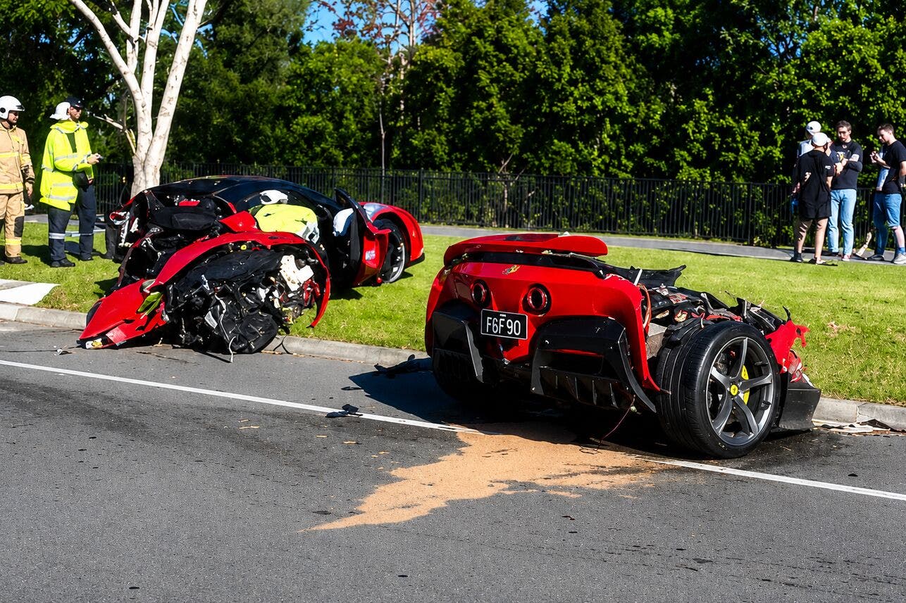 Ferrari SF90 gold coast