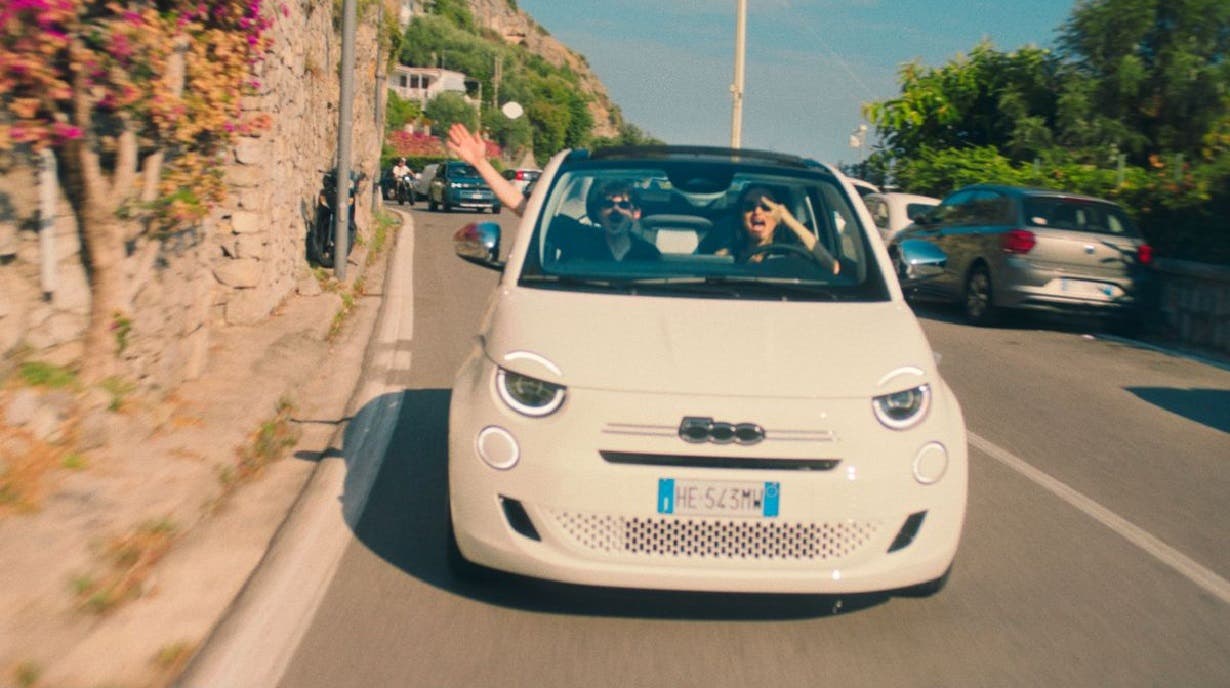 Fiat 500 e Rovazzi