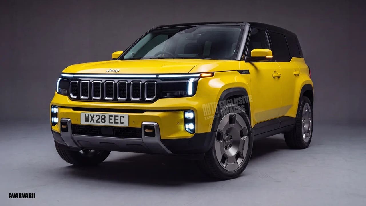 Jeep suv render