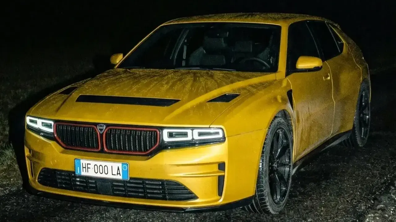 Lancia Delta Integrale render