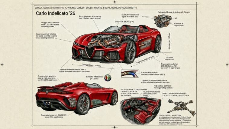 Nuova Alfa Romeo Duetto